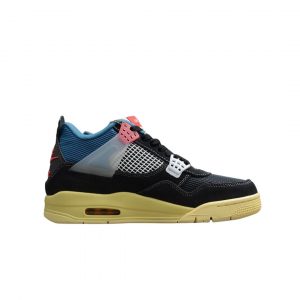 Alternative view of Air Jordan 4 Retro Union-Off Noir