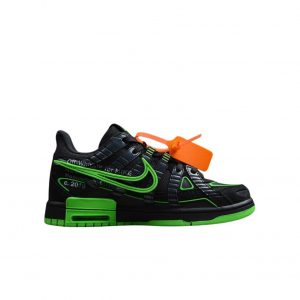 Alternative view of Nike Air Rubber Dunk Off-White Green Strike