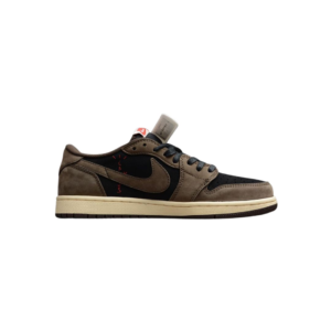 Alternative view of Jordan 1 Retro Low Travis Scott Mocha Low