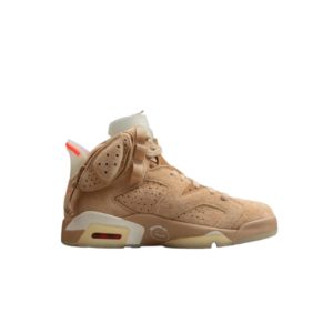 Alternative view of Air Jordan 6 Travis Scott British Khaki