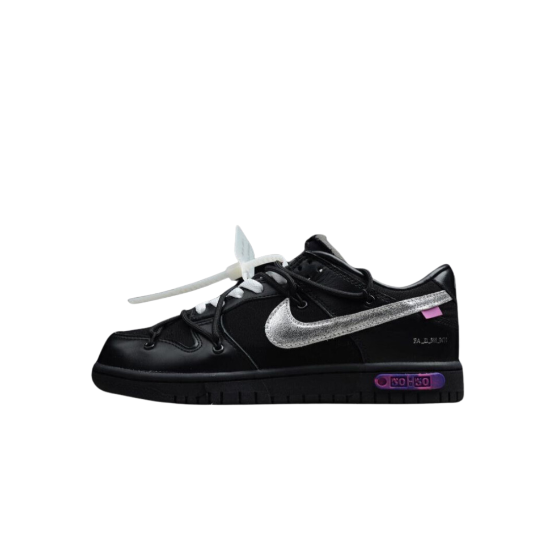 Nike Dunk Low Off White Lot 50 of 50 black