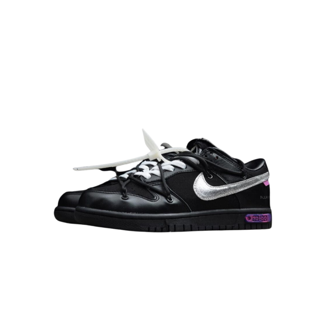 Nike Dunk Low Off White Lot 50 of 50 black - Image 3