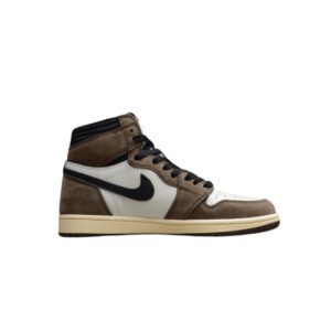 Alternative view of Jordan 1 High Travis Scott Mocha Brown