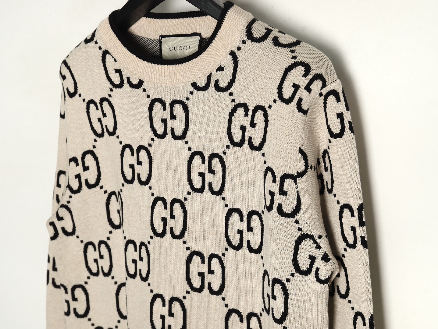 Gucci Classic Double G Jacquard Sweater - Image 2