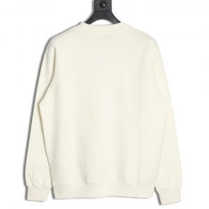 Alternative view of Prada Classic Sweatshirt With Red Trim White
