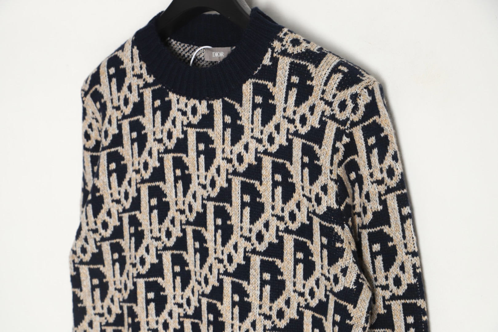 Dior New All-over Print Crew Neck Sweater - Image 3