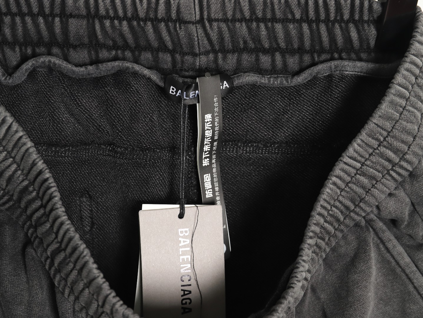 Balenciaga hand painted destruction shorts - Image 3