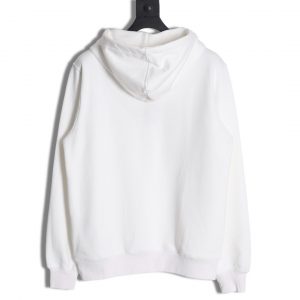 Alternative view of Dior Classic CD Embroidered Hoodie White