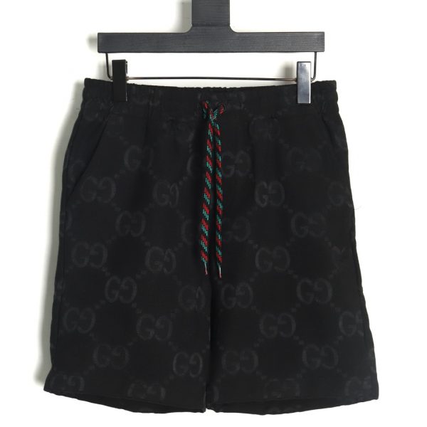 Gucci Shorts With Double G All-over Print