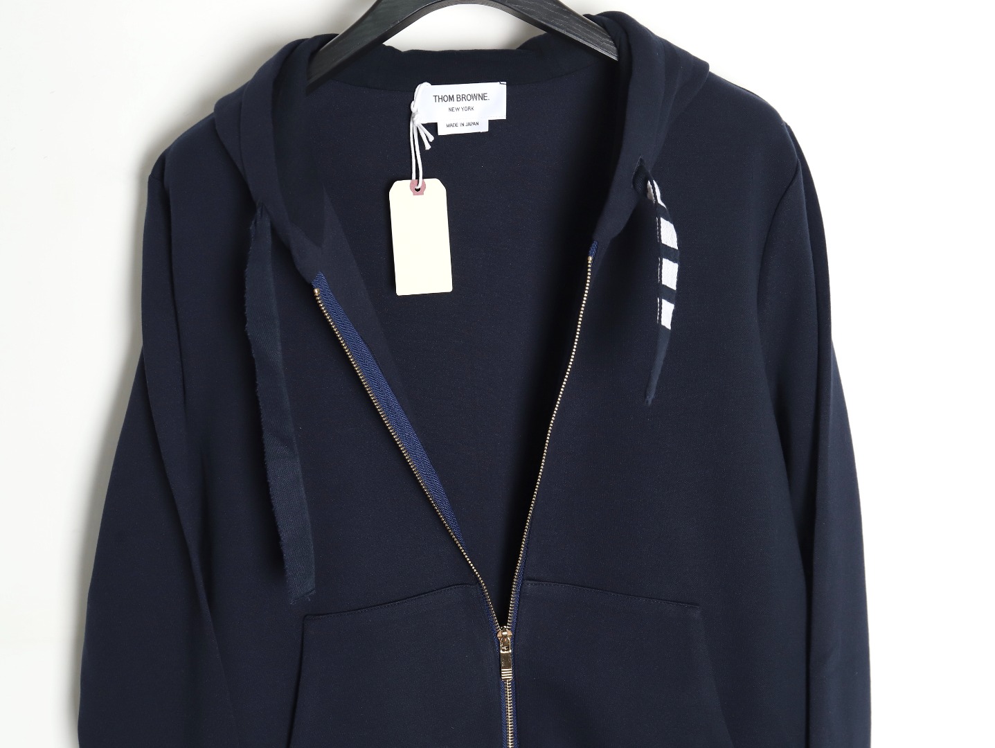 Thom Browne Drawstring Zip-Up Jacket - Image 3