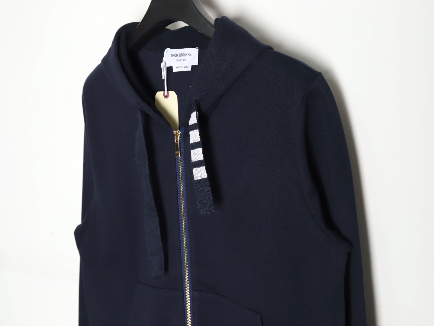 Thom Browne Drawstring Zip-Up Jacket - Image 4