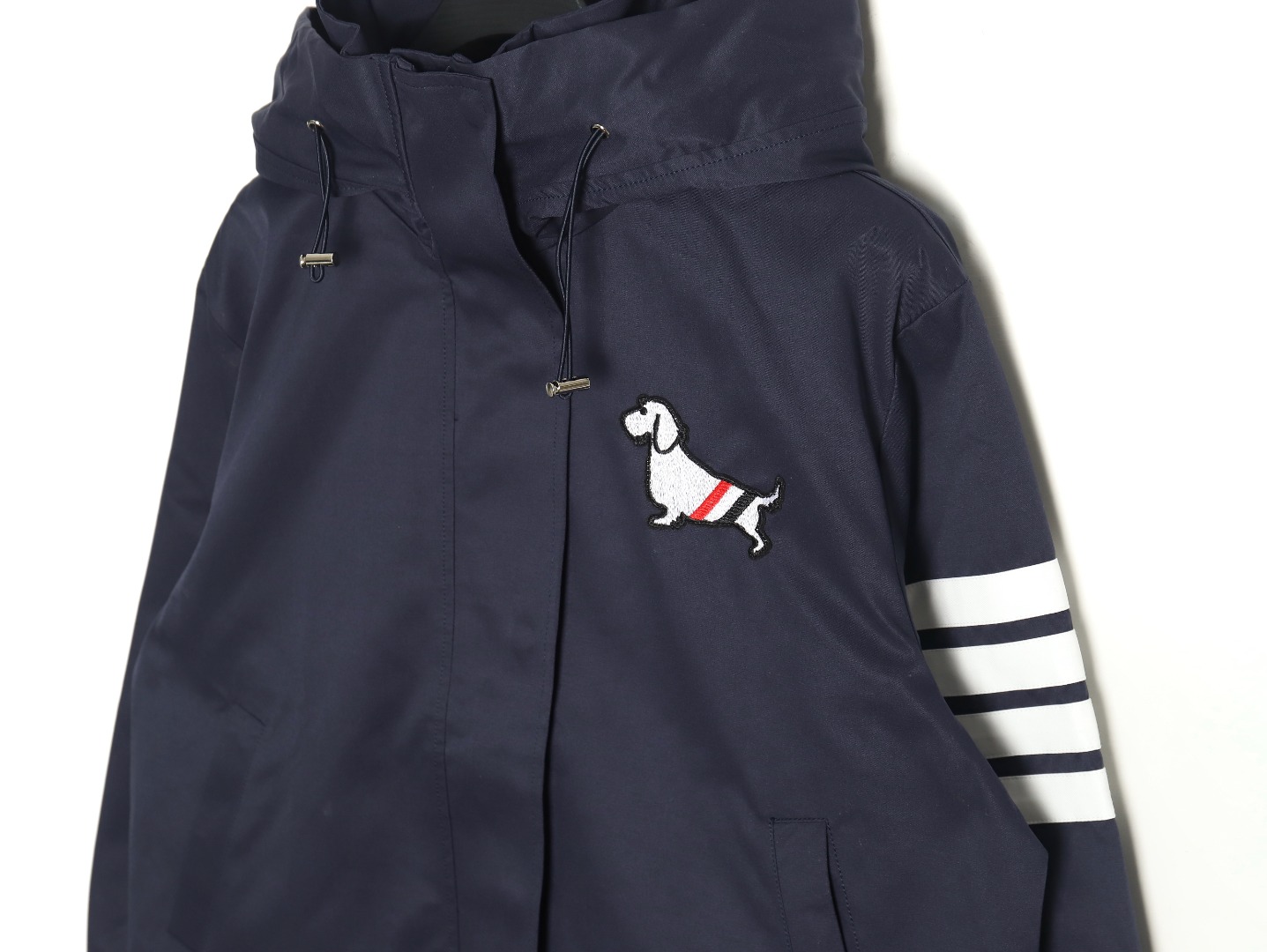 Thom Browne Pups logo Hooded Jacket - Image 3