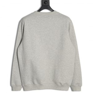 Alternative view of Dior Velvet Crewneck Sweatshirt With Embroidered Silver Label
