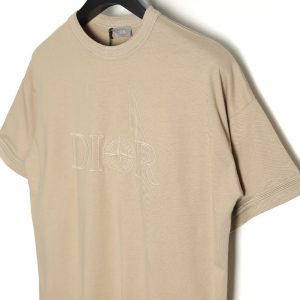 Alternative view of Dior Stone Island Logo Set With Embroidery On Beige Sleeve