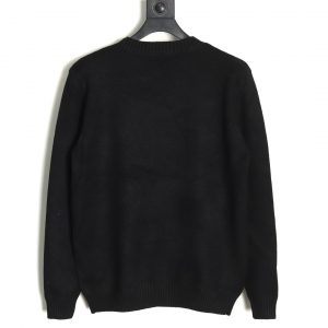 Alternative view of Prada Black Sweater With Large Logo