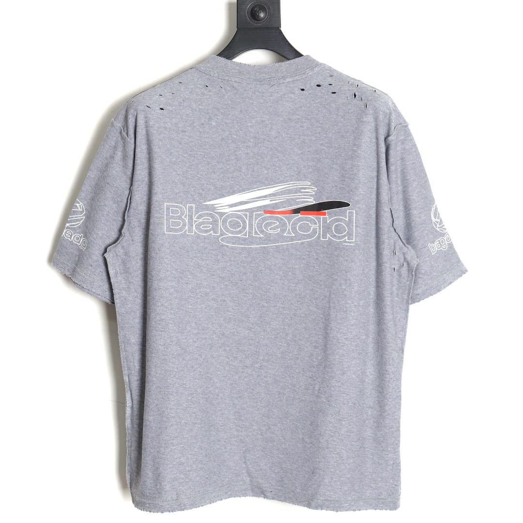 Balenciaga Generated Printed Short Sleeve T-shirt - Image 2