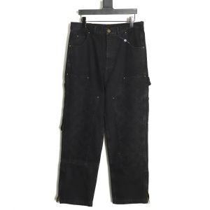 Louis Vuitton LV Embossed Presbyopic Denim Pants