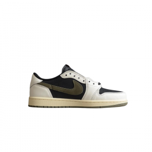 Alternative view of Jordan 1 Low Olive