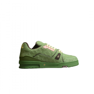 Alternative view of Louis Vuitton LV Trainer Green