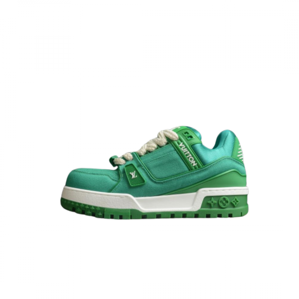 Louis Vuitton LV Trainer Maxi Green Green