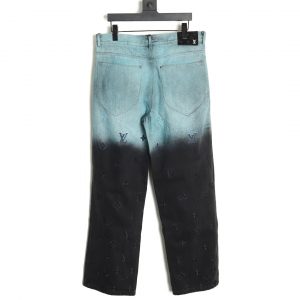 Alternative view of Louis Vuitton Gradient Jacquard Jeans