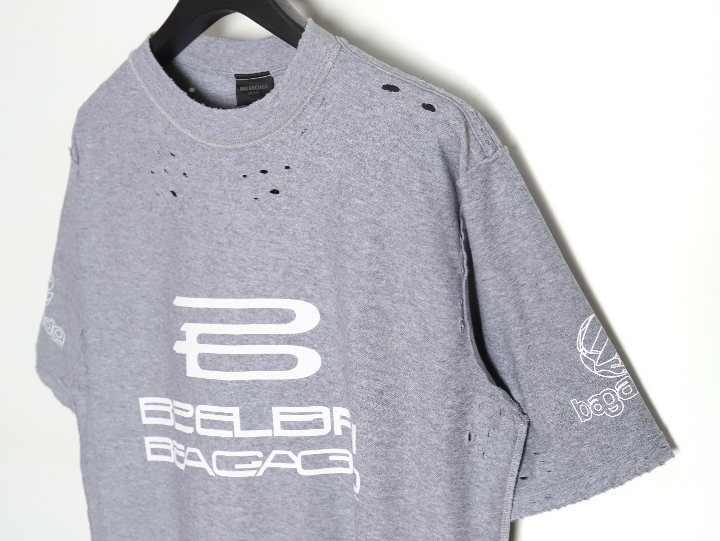 Balenciaga Generated Printed Short Sleeve T-shirt - Image 3