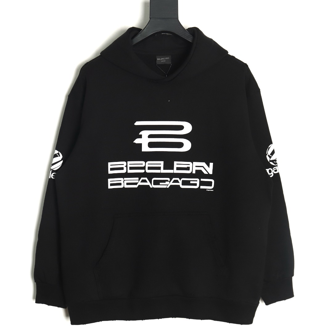 Balenciaga Ai Hoodie Black