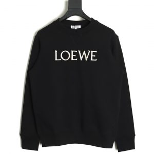 Loewe Woven Letter Crew Neck Sweatshirt