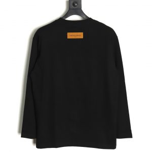 Alternative view of Louis Vuitton Black Small  Blue Flower Logo