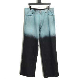 Louis Vuitton Gradient Jacquard Jeans