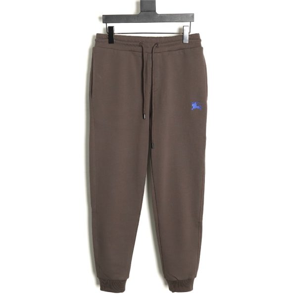Burberry War Horse Embroidered Back Pocket Logo Pants