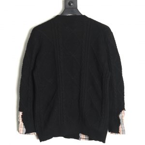 Alternative view of Burberry Classic Check Sweater With Black Stitching