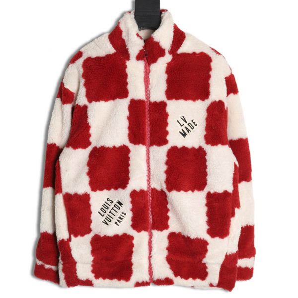 Louis Vuitton Co-branded Nigo Checked Lambskin Jacket