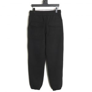 Alternative view of Prada Metal Triangle Logo Cuffed Trousers with Knee Pockets