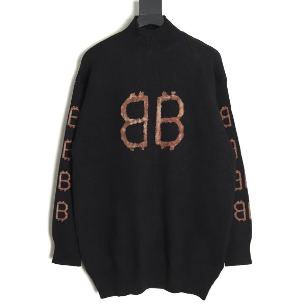 Balenciaga Double B Bitcoin Sweater
