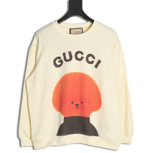 Gucci Funny Cartoon Series Printed Crewneck Sweatshirt