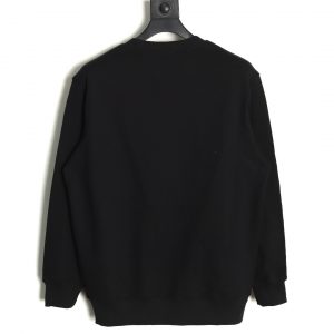 Alternative view of Moncler Black Crew Neck Vertical Letter Sweatshirt