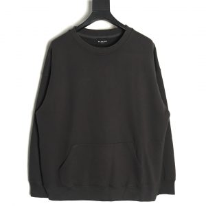 Balenciaga One Piece Seamless Website Embroidered Crew Neck Sweatshirt