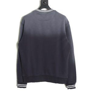 Alternative view of Prada Distressed Gradient Distressed Print Crew Neck Sweatshirt