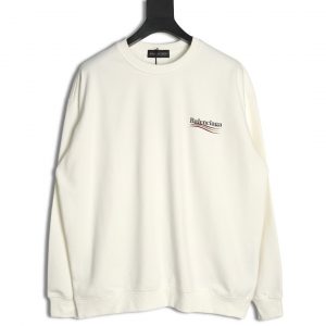 Balenciaga Classic Crewneck Sweatshirt White