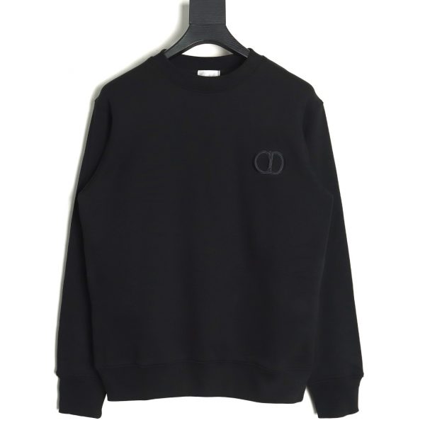 Dior Classic Sweatshirt With Embroidered Slogan On The Front CD