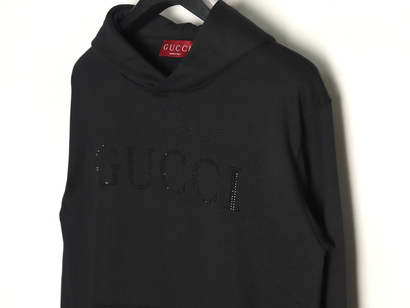 Gucci Hoodie With Diamond Lettering On Chest - Image 3