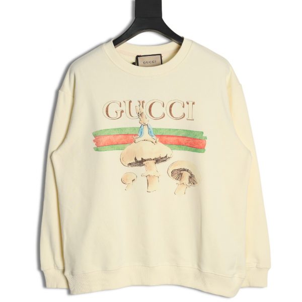 Gucci Funny Cartoon Series printed Crewneck Sweatshirt