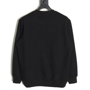 Alternative view of Dior Graffiti Lettering Crew Neck Black Sweatshirt