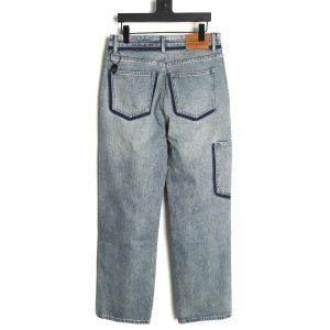 Alternative view of Gucci Jeans with Faux Seams and Side Pockets