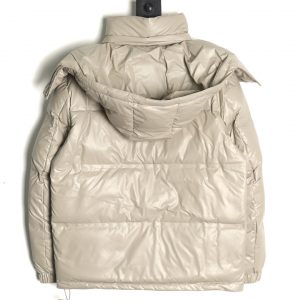Alternative view of Prada Classic Triangle Logo Hooded Detachable Down Jacket