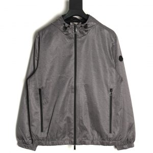 Moncler Arm Logo Jacket Grey
