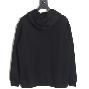 Alternative view of Louis Vuitton Floral Hoodie Black with Louis Vuitton Hardware