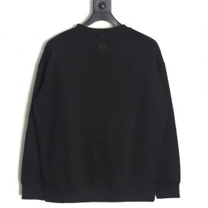 Alternative view of Loewe Black Hollow Smile Crewneck Sweatshirt