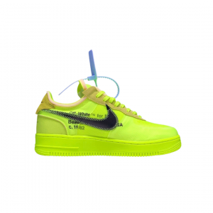 Alternative view of Air Force 1 Low Off white Volt Flourescent